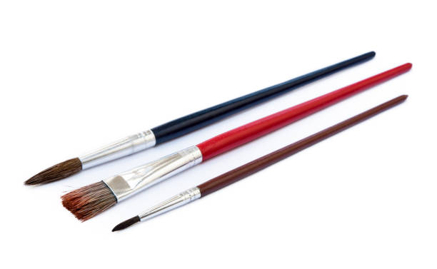 istock Set of paint brushes 984115622
