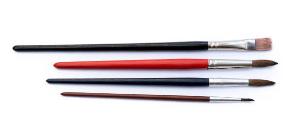 Set of paint brushes