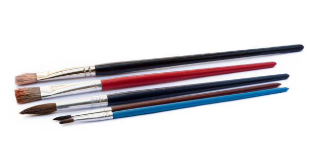 istock Set of paint brushes 984115946
