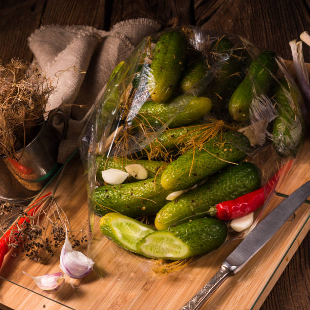 istock Salt cucumbers briefly stored 984125186