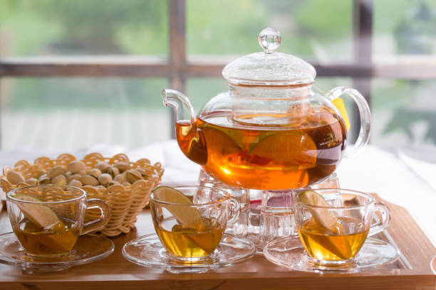 istock Healthy lifestyle natural fruit tea concept 984153904