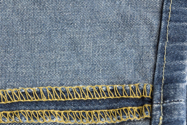 istock Blue jeans fabric. Denim jeans texture or denim jeans background. 984177868