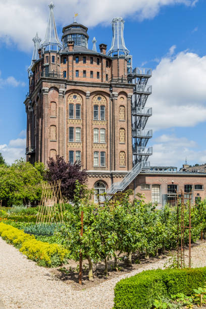 istock Ancent water tower in Dordrecht, Netherlands 984191018