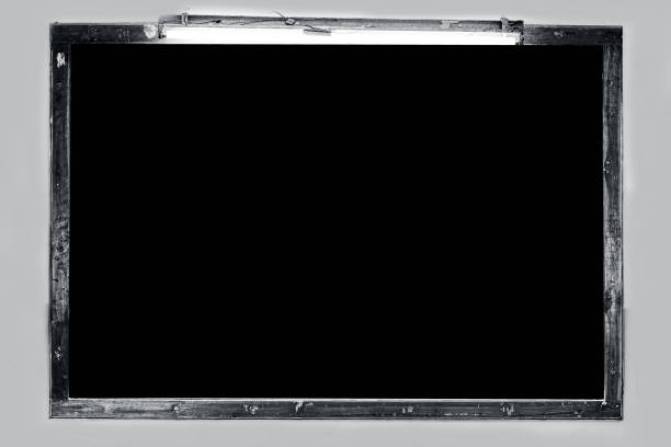 istock Close up of plain empty school black board or white board. 984211572