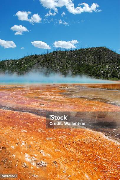 The Grand Prismatic Spring At Yellowstone National Park Stock Photo - Download Image Now
