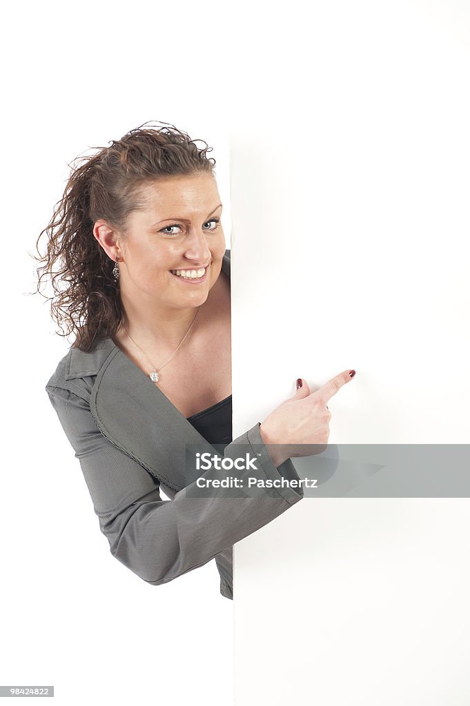 Businesswoman with space for text  Adult Stock Photo