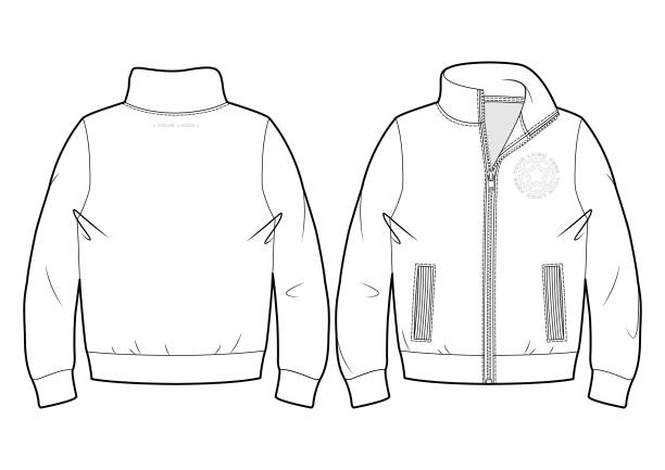 空のスポーツ トレーナー - jacket点のイラスト素材／クリップアート素材／マンガ素材／アイコン素材