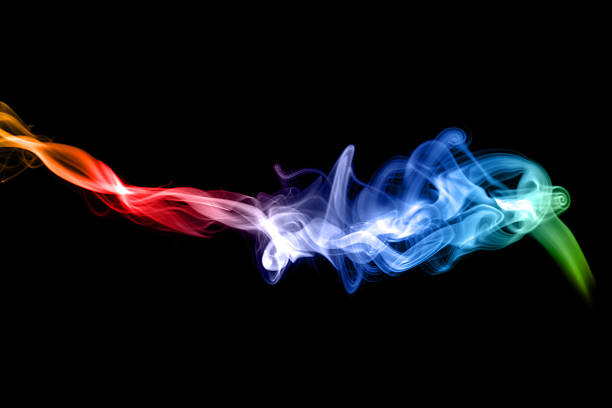 istock Puff of colorful Abstract fume 98426351