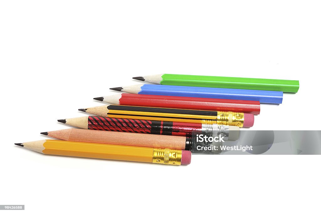 Row of Pencils  Choice Stock Photo