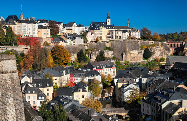 istock Luxembourg old town view in autumn. 984267448