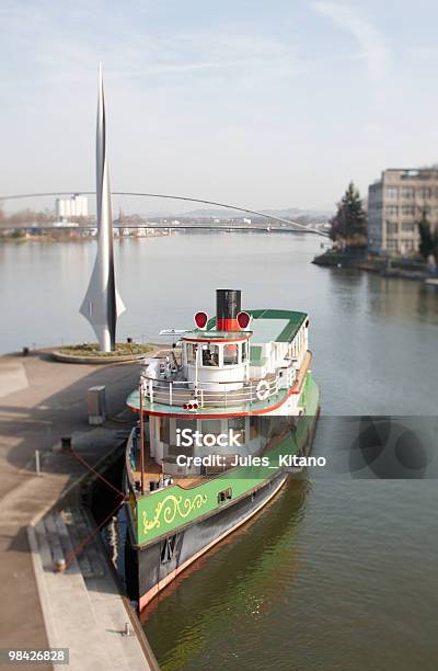 Basel Border Triangle Stock Photo - Download Image Now - Basel - Switzerland, Harbor, Commercial Dock