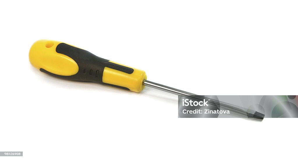 screwdriver  Black Color Stock Photo