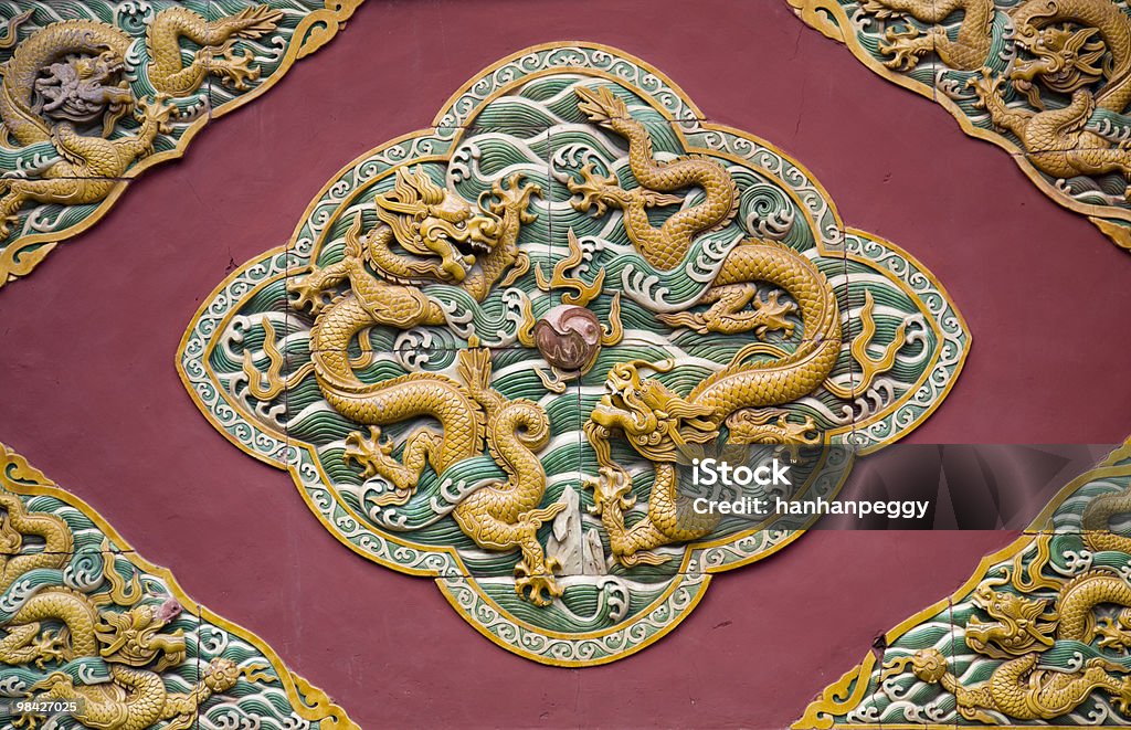 Dragón chino decoración - Foto de stock de Dragón Chino libre de derechos