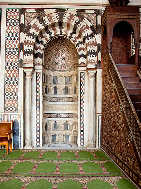 istock Decorated areas facing mecca in the Citadel Cairo 98427662