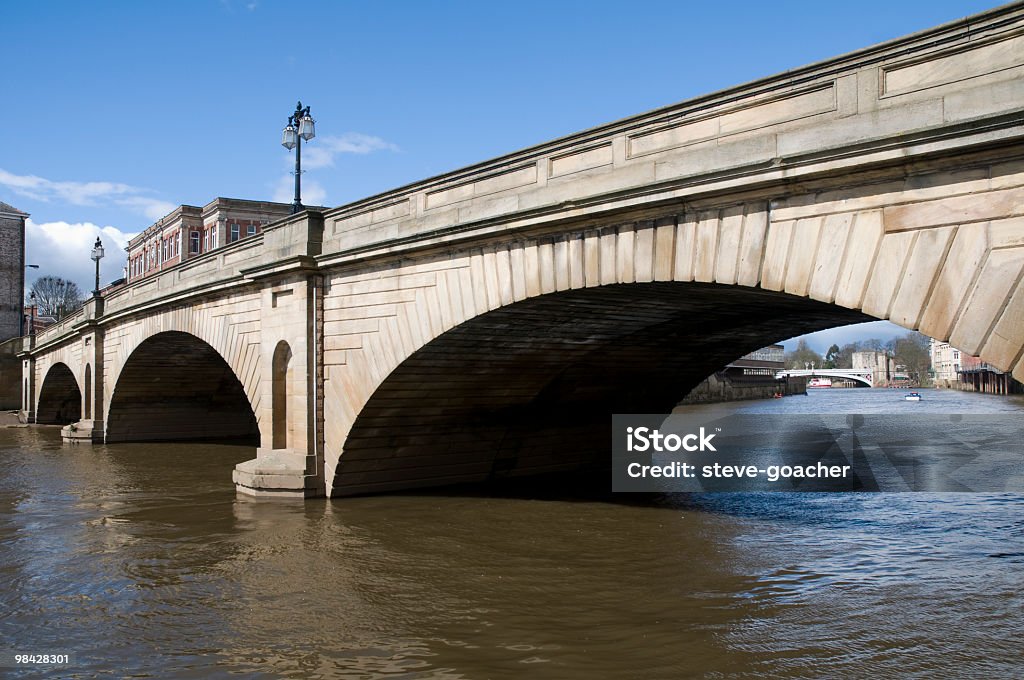 Bridge in York, England  Bridge - Built Structure Stock Photo