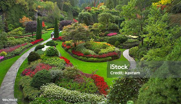 Delightful Garden Stock Photo - Download Image Now - Activity, Beauty, Beauty In Nature