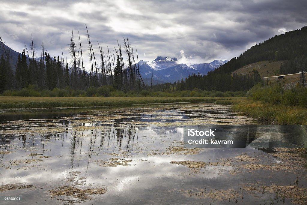 Cool morning in northern mountains  Beauty In Nature Stock Photo