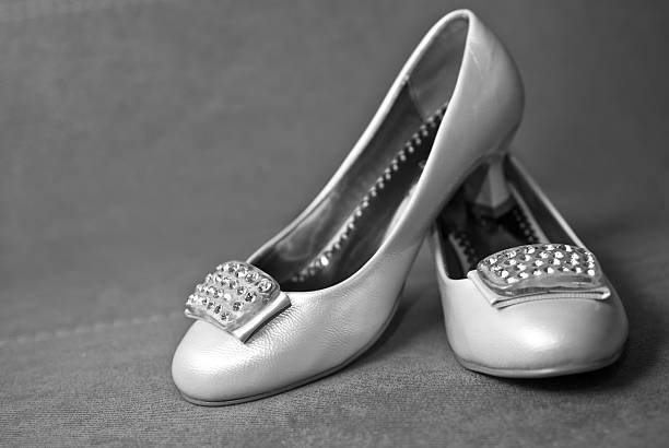 istock white shoe of the bride 98430871