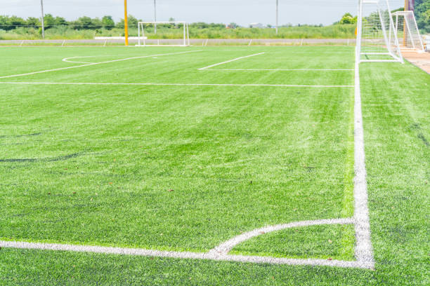 istock Corner of the soccer field 984314166