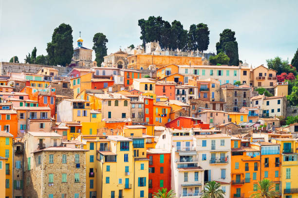 istock Menton old town, France 984314416