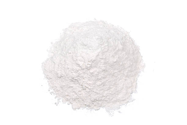 istock Handful of wheat flour isolated 98431541