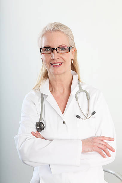 istock Female Doctor with glasses 98432028