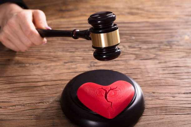 istock Close-up Of A Broken Red Heart 984323856