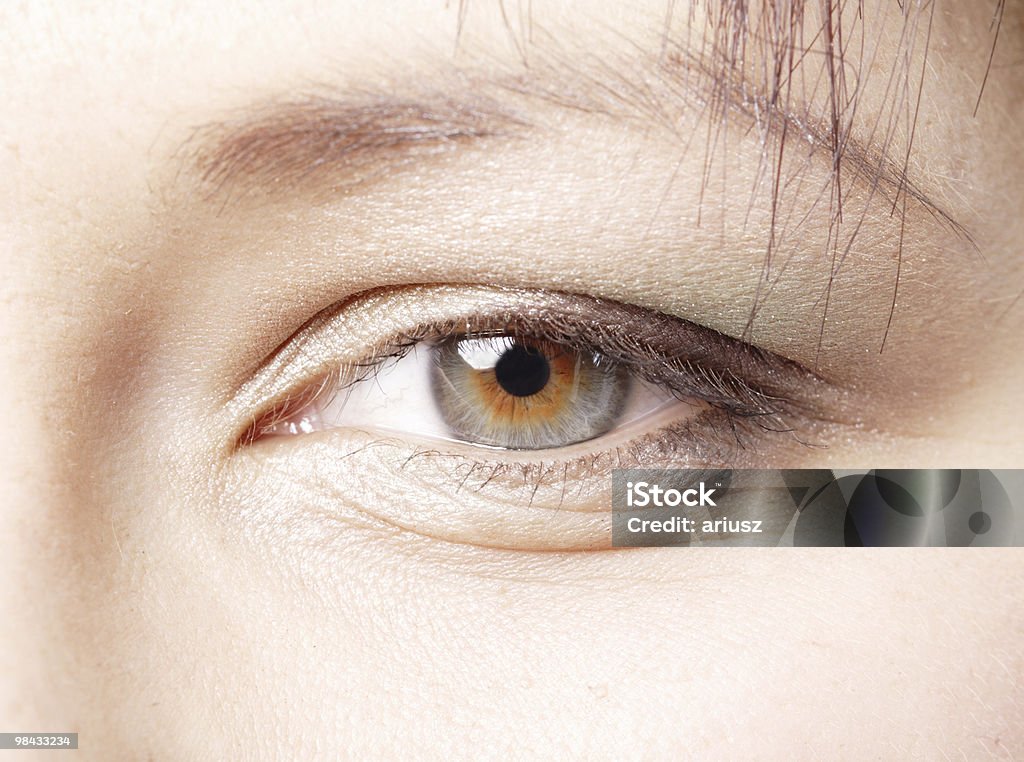 Contour des yeux - Photo de Adulte libre de droits