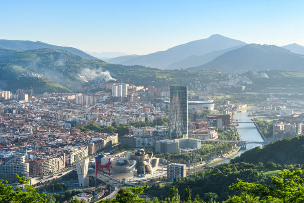 istock panoramic view of bilbao Basque city, Spain 984334948