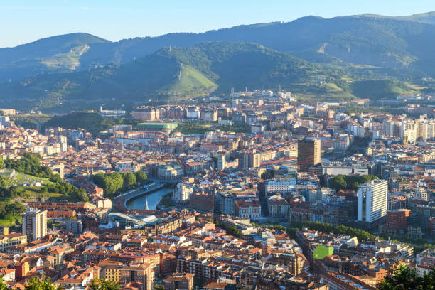 istock panoramic view of bilbao Basque city, Spain 984335140