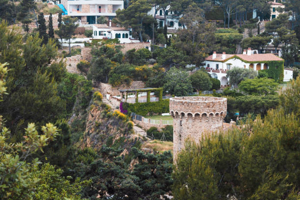 istock Spain Costa Brava holidays. Tossa de Mar city views. 984347434