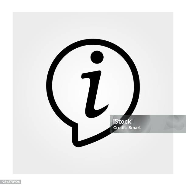 Information Icon Information Symbol Vector Illustration Stock Illustration - Download Image Now