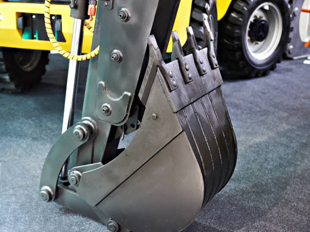 istock Bucket of compact excavator 984397426