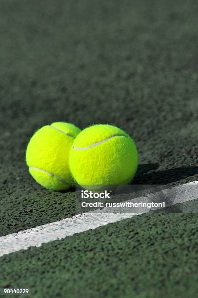 Tennis Balls Stock Photo - Download Image Now - Color Image, Photography, Playing