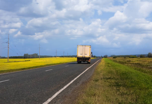 istock truck goes on highway 984423276