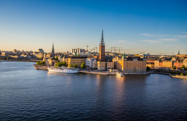 istock Sunset view of Stockholm 984449544