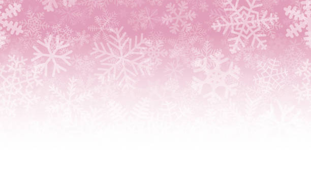 200+ Snowflake background pink Free Download Collection