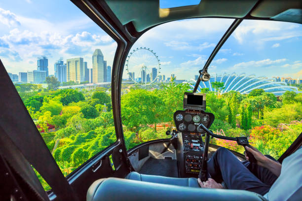 Singapore Helicopter garden