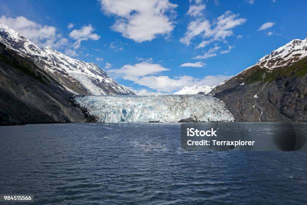 Barry Glacier Barry Arm Alaska Stock Photo - Download Image Now - Glacier, Alaska - US State, Harriman Fjord