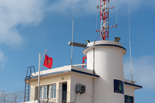 El Hank coastguard station the North Atlantic coast in Casablanca, Morocco