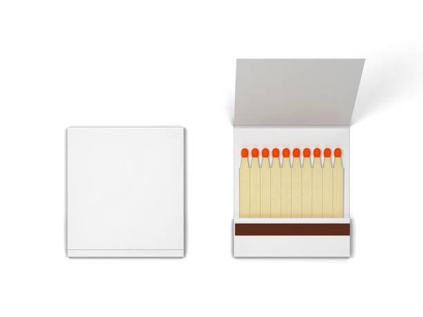 istock Paper book of matches mockup 984520188