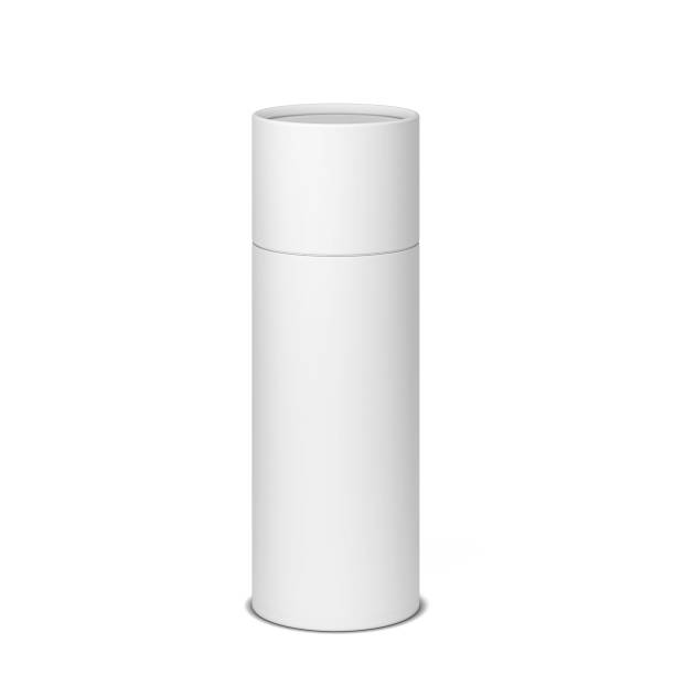 istock Tube cardboard package mockup 984520250