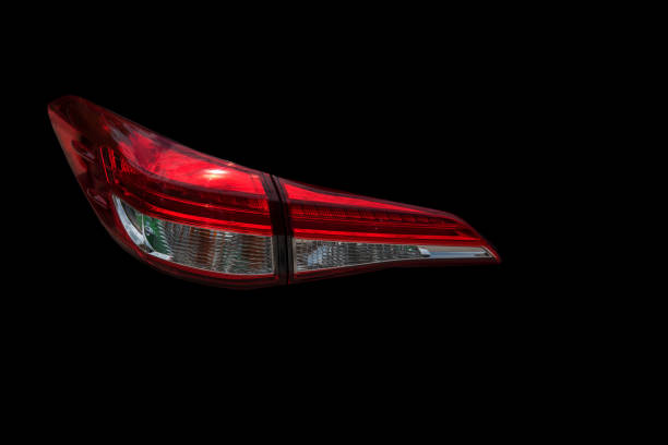 istock Car tail lights, new technology. Separately from the background. 984548866