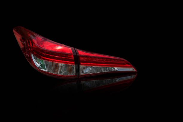 istock Car tail lights, new technology. Separately from the background. 984548868
