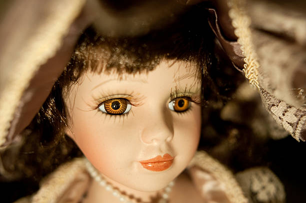 istock Horizontal Portrait Of A Pottery Doll 98459475