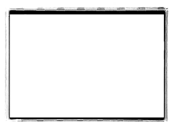 Black Full-Frame border from 35mm film #3  Photo Edges stock pictures, royalty-free photos & images