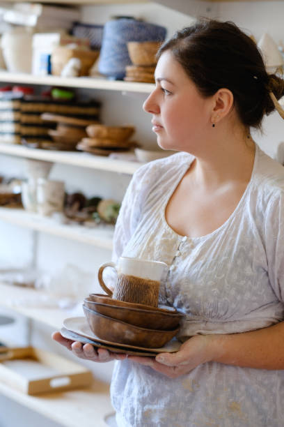 istock pottery skill traditional hold clay jug crockery 984629036