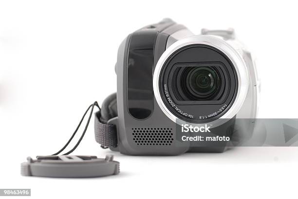 Camera With Lens Cap Stock Photo - Download Image Now - Aiming, Amateur, Art