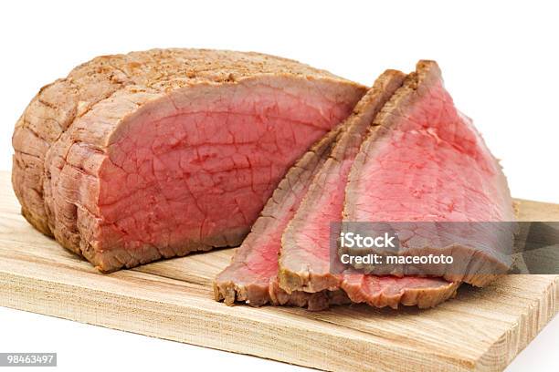 Roast Beef Stock Photo - Download Image Now - Color Image, Cooked, Cut Out