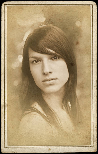 istock vintage girl portrait 98463812